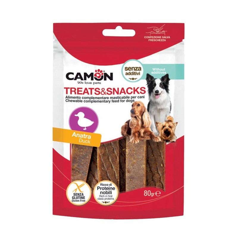 Sachet de friandises pour chien et chiot | Lamelles moelleuses de canard