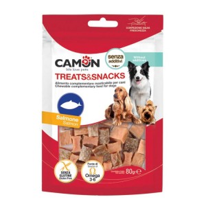 Sachet de friandises pour chien et chiot | Cubes de saumon