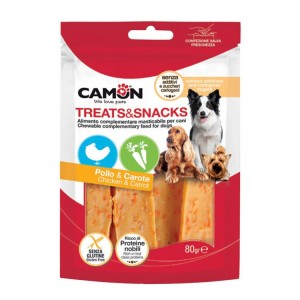 Sachet de friandises pour chien et chiot | Lamelles de poulet et carottes