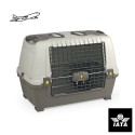 Cage de transport pour chien SKUDO-CAR IATA | Avion et voiture | Petmate : Dimension:70 x 43 x H. 51 cm.