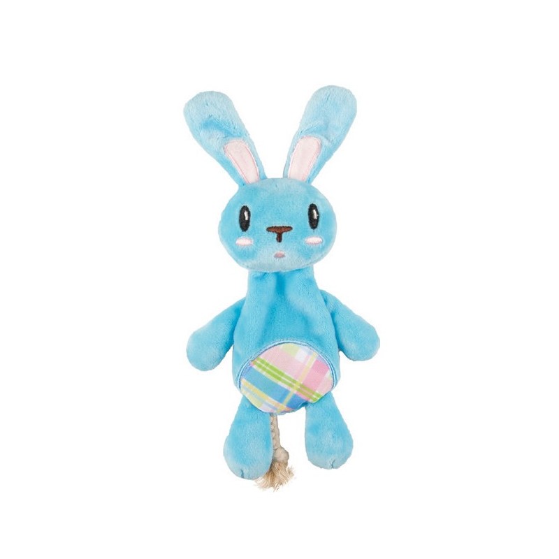 Peluche lapin sonore non rembourrée | Jouet chiot et chaton
