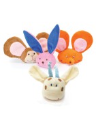 Peluche animaux à grandes oreilles sonore | Jouet chiot et chaton