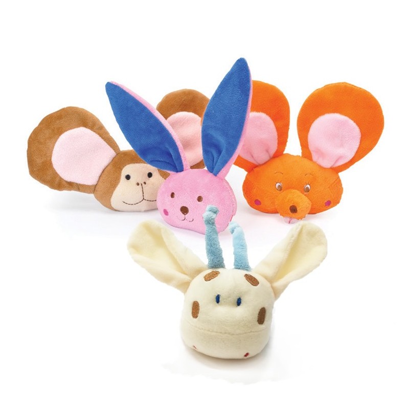 Peluche animaux à grandes oreilles sonore | Jouet chiot et chaton