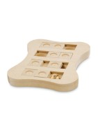 Jeu en bois stimulateur cérébral interactif EDISON | Jouet de réflexion chien