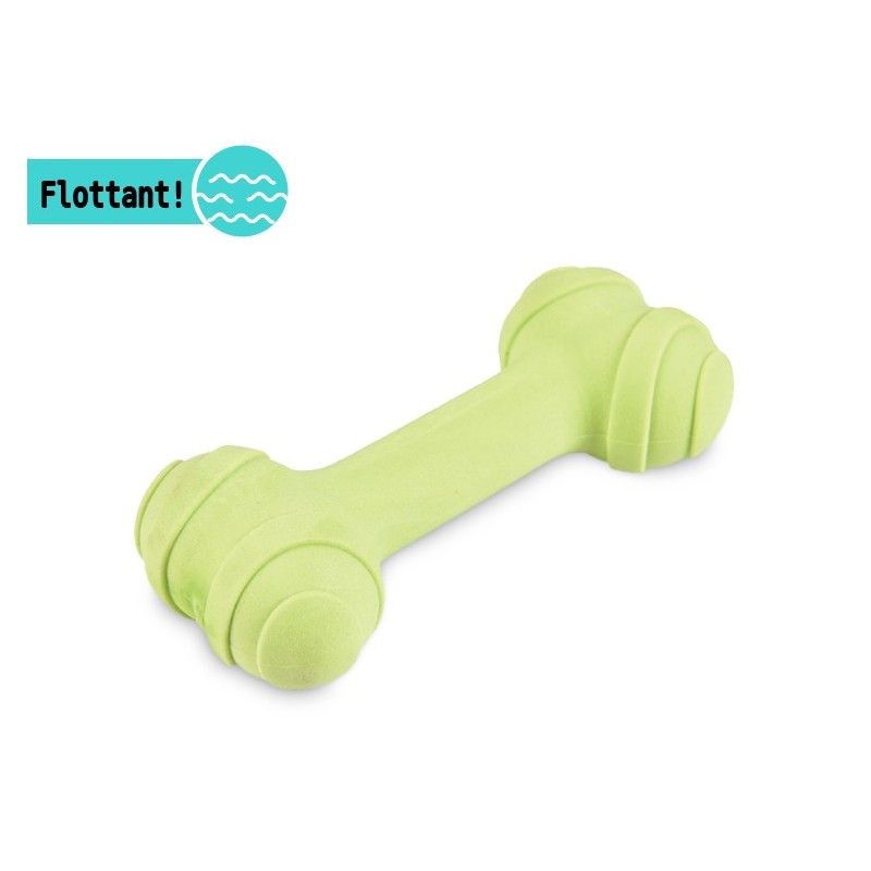 Os flottant vert YODA | Jouet résistant pour chien