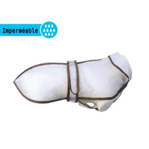Imperméable pour chien transparent