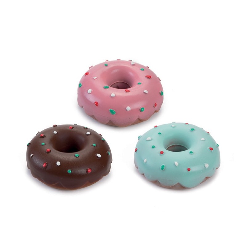 Donut en latex sonore | Jouet pour chien et chiot