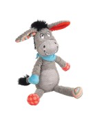 Peluche âne HAPPY avec bruiteur | Jouet pour chien et chiot