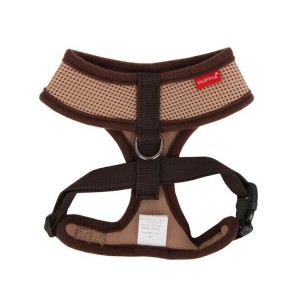 Harnais PUPPIA SOFT beige ultra confortable pour chien