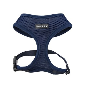 Harnais PUPPIA SOFT bleu marine ultra confortable pour chien