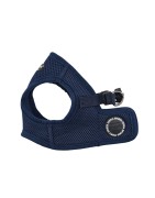 Harnais veste PUPPIA SOFT bleu marine ultra confortable pour chien