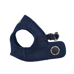 Harnais veste PUPPIA SOFT bleu marine ultra confortable pour chien