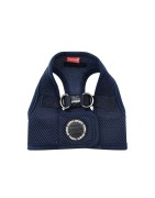 Harnais veste PUPPIA SOFT bleu marine ultra confortable pour chien