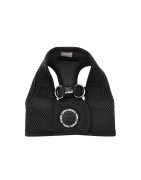 Harnais veste PUPPIA SOFT noir ultra confortable pour chien