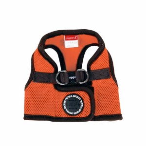 Harnais veste PUPPIA SOFT orange ultra confortable pour chien