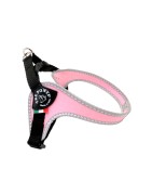 Harnais confort TRE PONTI réglable pour chien | Rose