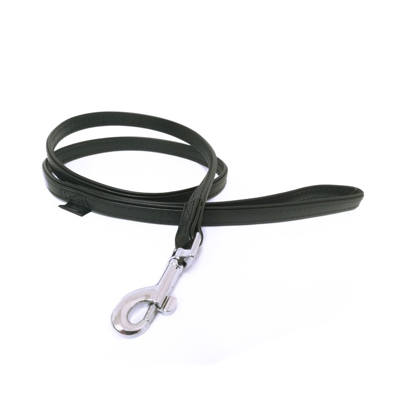 Laisse pour chien en simili cuir riveté PARIS
