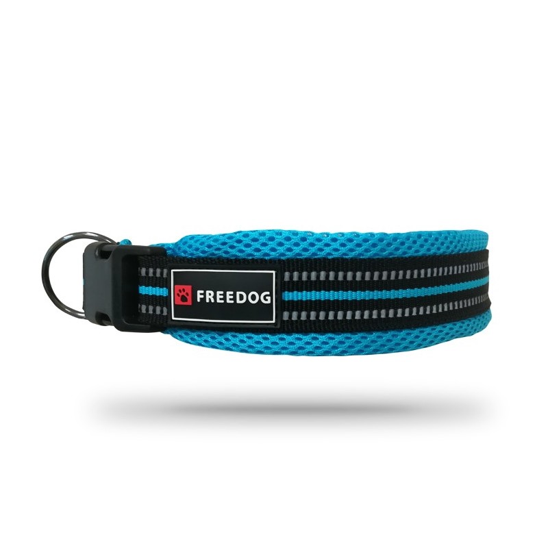 Collier nylon pour chien SOFT SPORT | Bleu