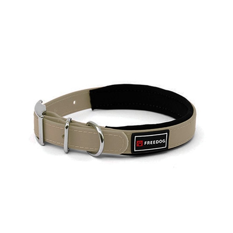 Collier pour chien ERGO PVC | Taupe