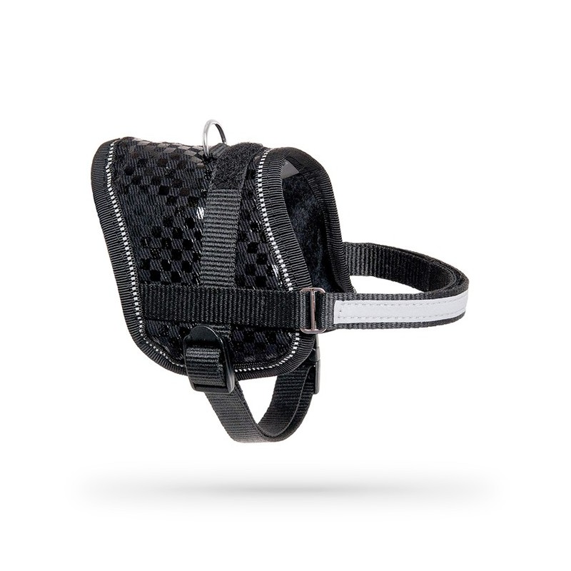 Harnais pour petit chien confort et sécuritaire Teeny Weeny | Noir