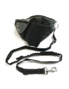 Ceinture de jogging | Canicross et sa laisse avec amortisseur extensible