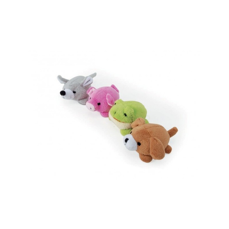 Jouet pour chats animal en peluche vibrant
