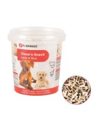 Seau de petits os fourrés à l'agneau et au riz | Friandises pour chien
