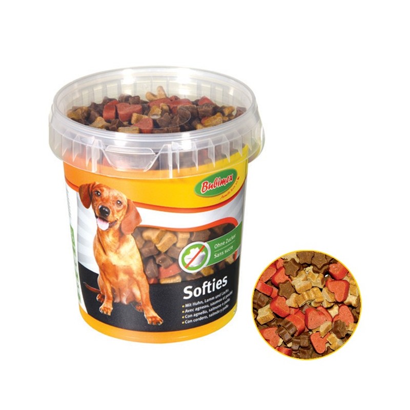 Seau de petites friandises pour chien SOFTIES