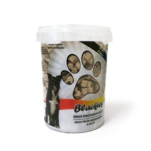 Seau de petites friandises pour chien os fourrés à l'agneau BLACKIES pour chien