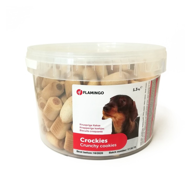 Seau de biscuits pour chien fourrés au poulet | 1 kg