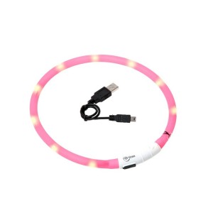 Collier Visio Light LED pour chien avec câble USB fourni
