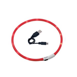 Collier Visio Light LED pour chien avec câble USB fourni