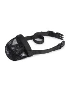 Muselière en nylon pour chien avec filet anti-intoxication