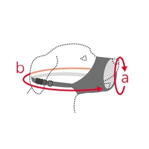 Muselière en nylon pour chien avec filet anti-intoxication