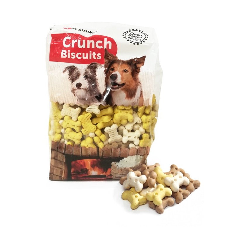 Sachet de biscuits pour chien mix minis os 100% végétal