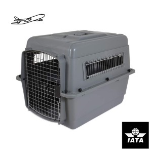 Cage de transport pour chien Sky Kennel IATA | Transport en avion | Petmate