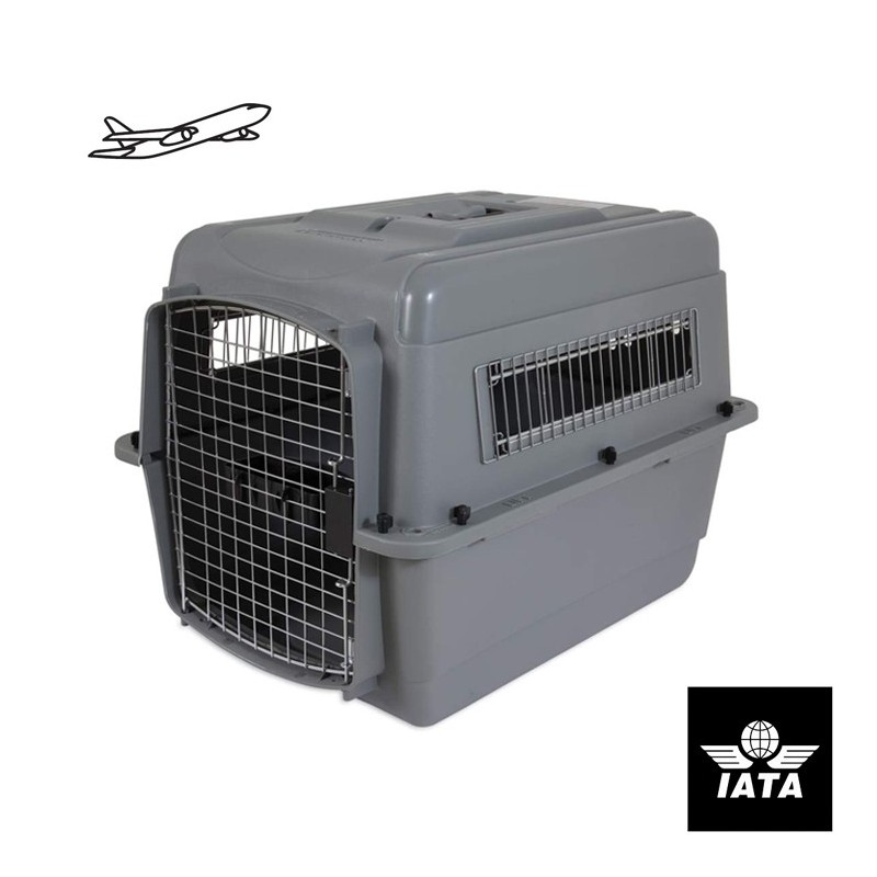 Cage de transport pour chien Sky Kennel IATA | Transport en avion | Petmate