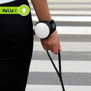 Laisse bracelet à enrouleur pour chien et chat | 30 kg | Lishinu