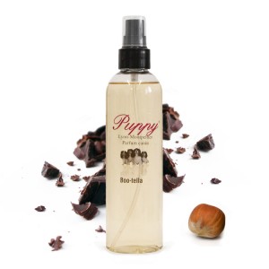 Parfum pour chien et chiot | Puppy Boo Tella | Senteur chocolat noisette | 50 ou 250 ml