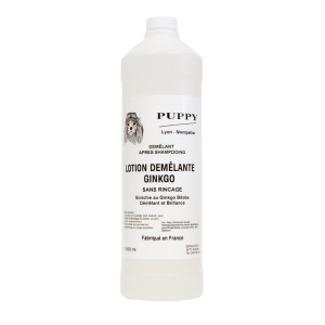 Spray démêlant sans rinçage pour chien au Gingko Biloba | Puppy