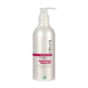 Shampoing anti-parasitaire insectifuge pour chien et chat I KHARA contre tiques, puces et poux