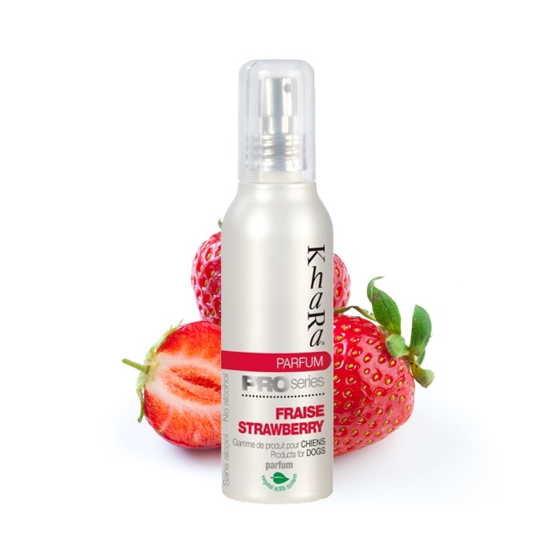 Parfum Fraise KHARA | Chien et chat | 75 ml