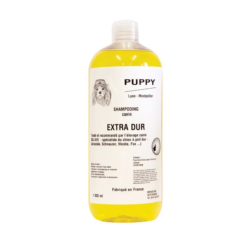 Shampoing pour chien Extra Dur spécial poils durs Terriers | Chien| PUPPY