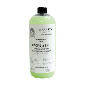 Shampoing démêlant pour chien Nacre 2 en 1 | PUPPY