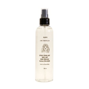 Spray démêlant brillance sans rinçage pour chien senteur Malabar | PUPPY
