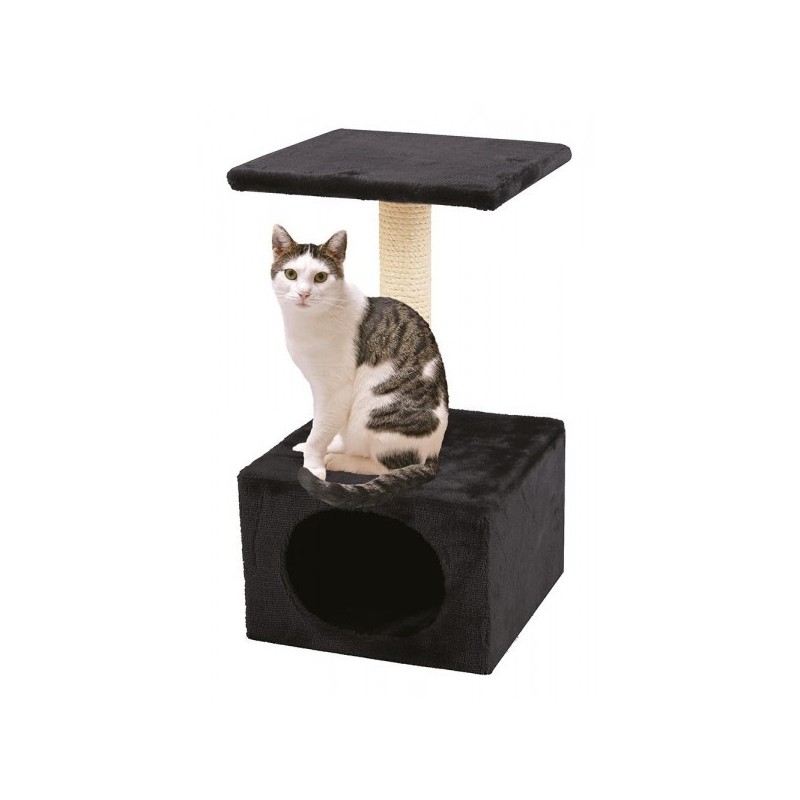 Arbre à chat avec promontoire et niche toute douce