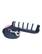 Laisse marinière poignée confort Pinkaholic CORDELIA