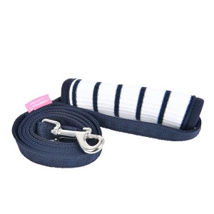 Laisse marinière poignée confort Pinkaholic CORDELIA