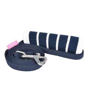 Laisse marinière poignée confort Pinkaholic CORDELIA
