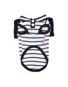 Pinkaholic CORDELIA Blanc | T-shirt marinière
